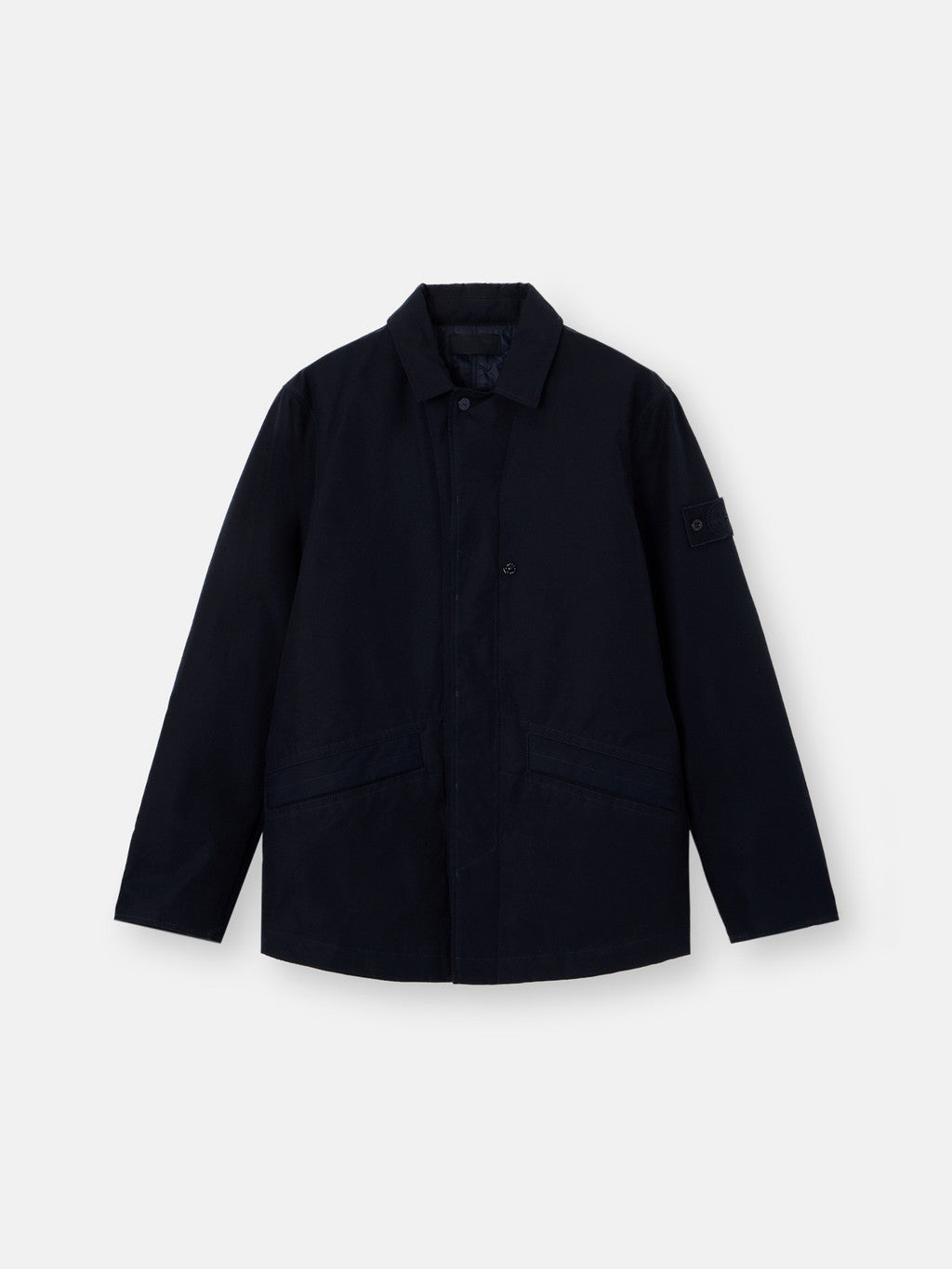 A100001 WEATHERPROOF COTTON CANVAS_STONE ISLAND GHOST