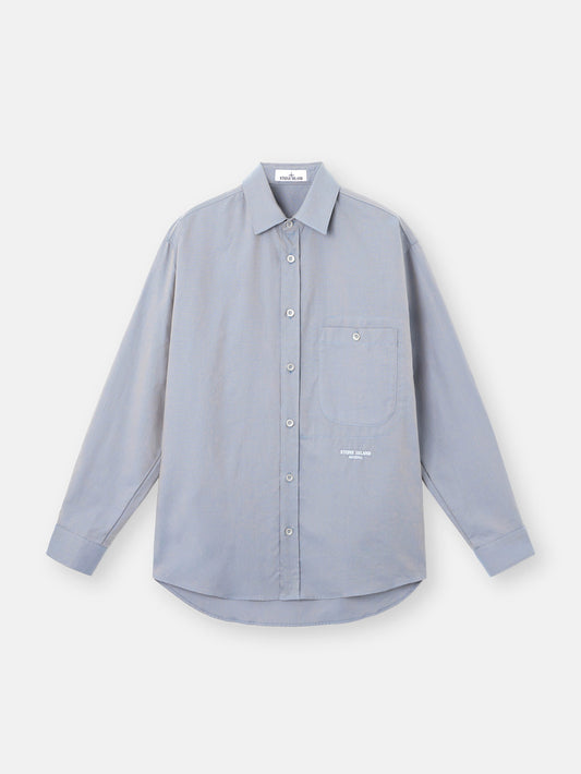 1100003 ORGANIC OXFORD COTTON_STONE ISLAND MARINA