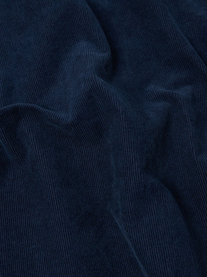 1100008 INDIGO MICRO CORDUROY-RINSED