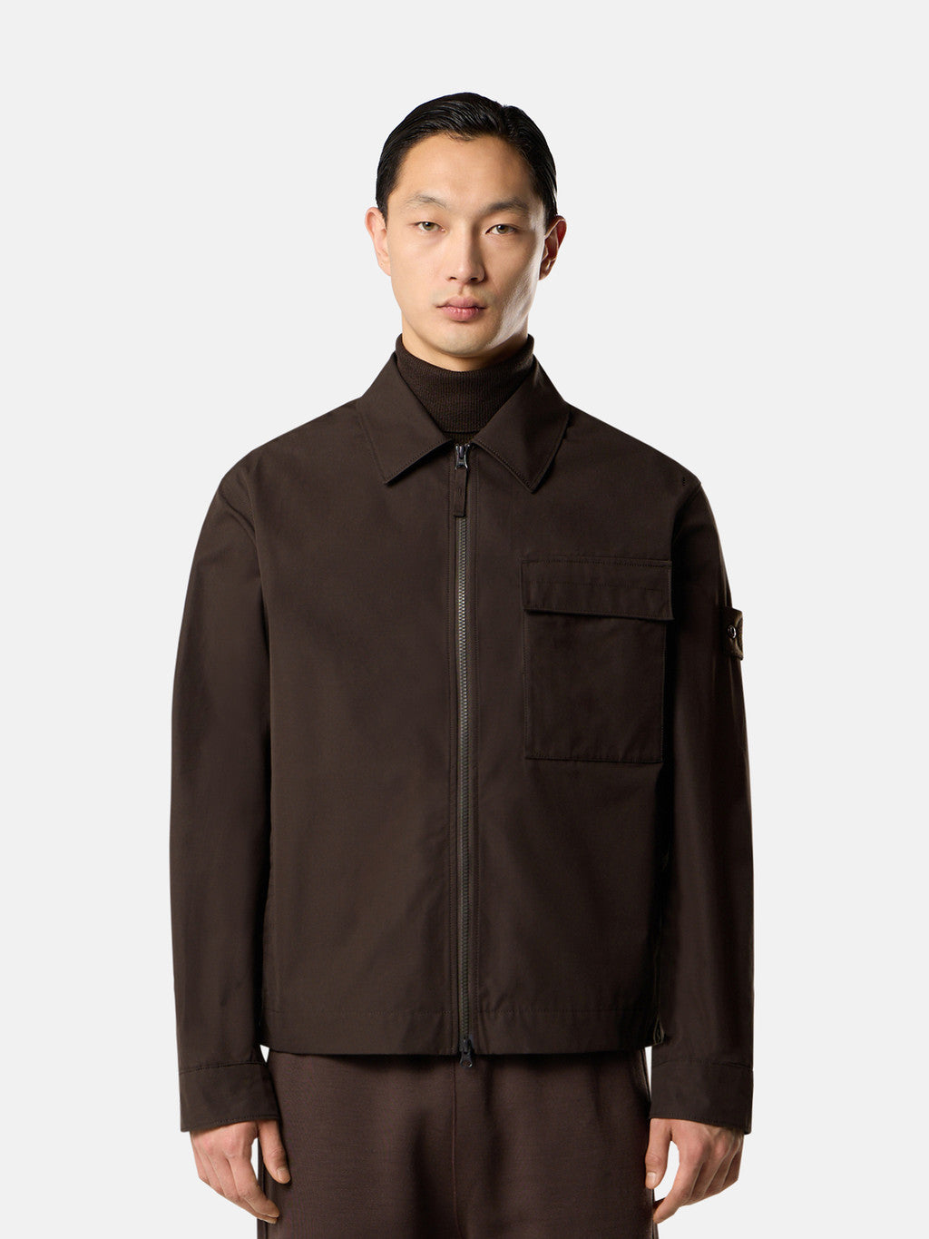 1200018 WEATHERPROOF COTTON CANVAS_STONE ISLAND GHOST
