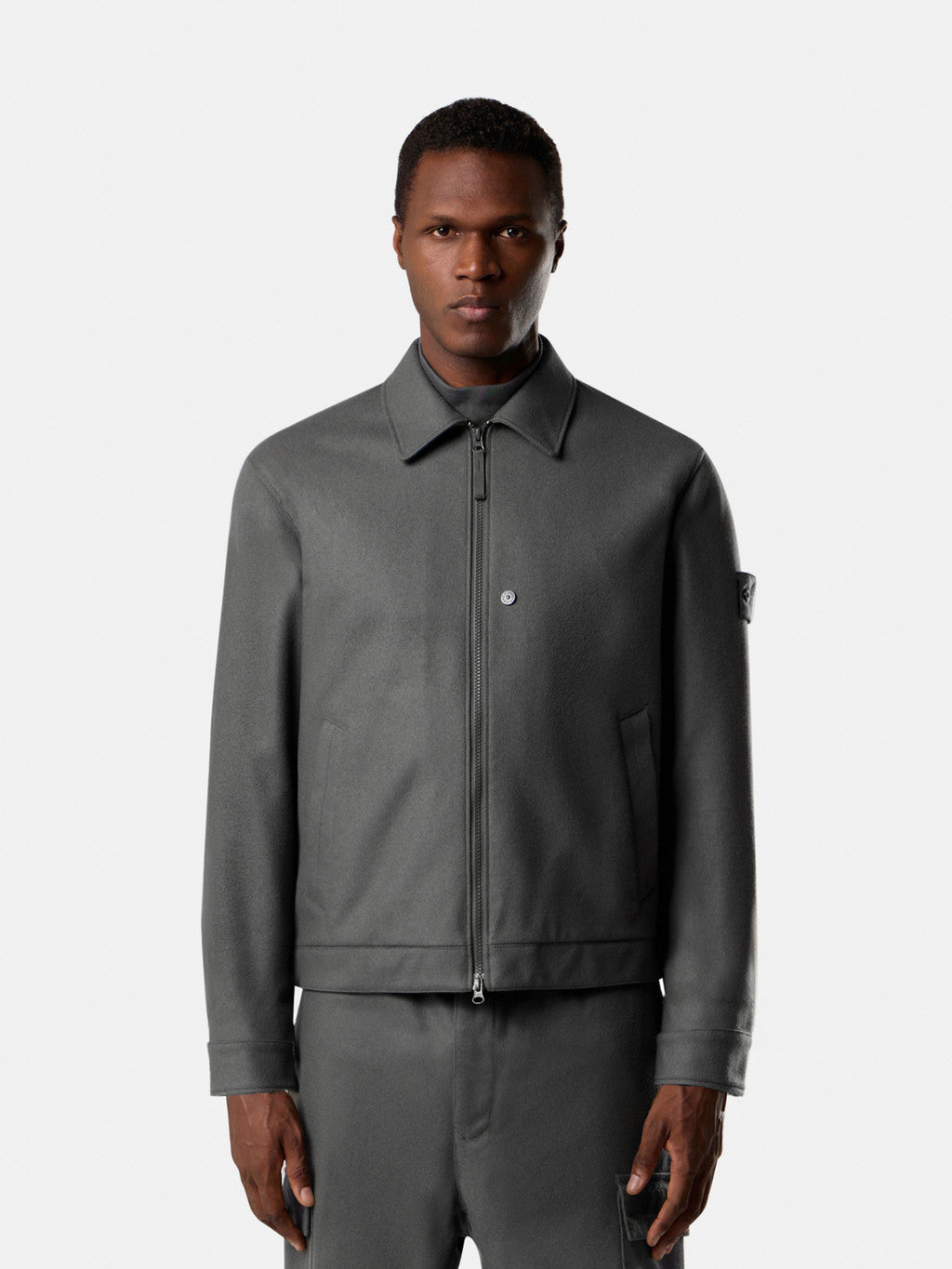 1200027 PERFORMANCE FLANNEL_STONE ISLAND GHOST