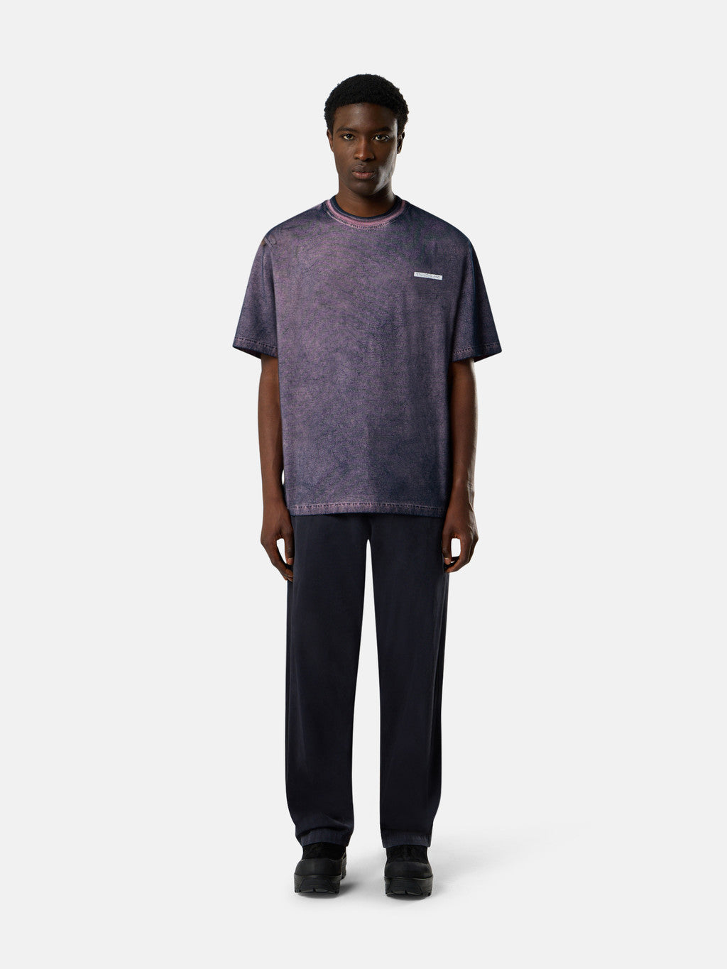 2100002 ORGANIC COMBED COTTON JERSEY 'VELO' EFFECT