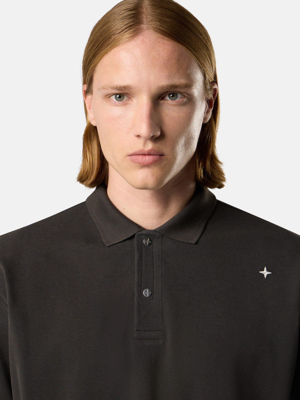 2200010 50/2 ORGANIC COTTON PIQUE_STONE ISLAND STELLINA