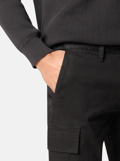 3100306 STRETCH ORGANIC BROKEN TWILL COTTON 'OLD' EFFECT