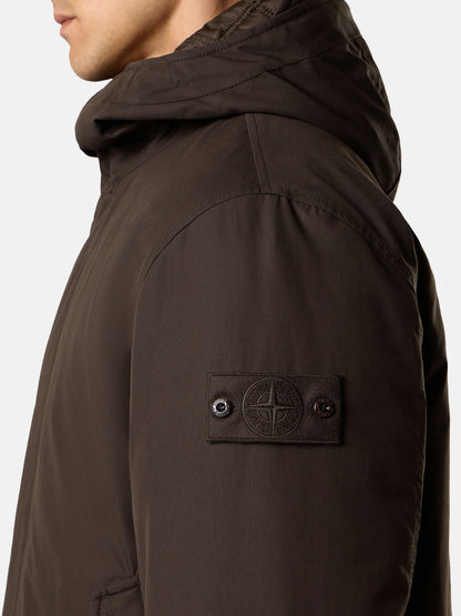 4100105 WEATHERPROOF COTTON CANVAS_STONE ISLAND GHOST