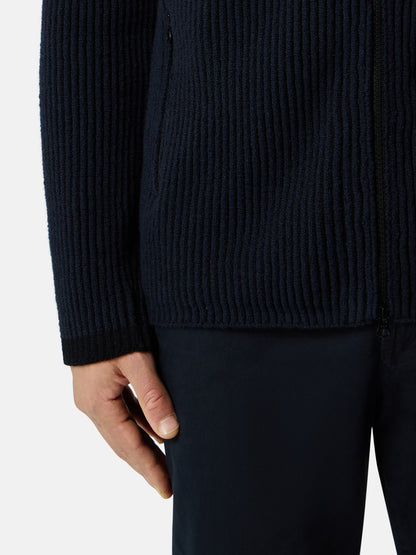 5100032 MIXED FABRIC VANISE FULL RIB RWS WOOL