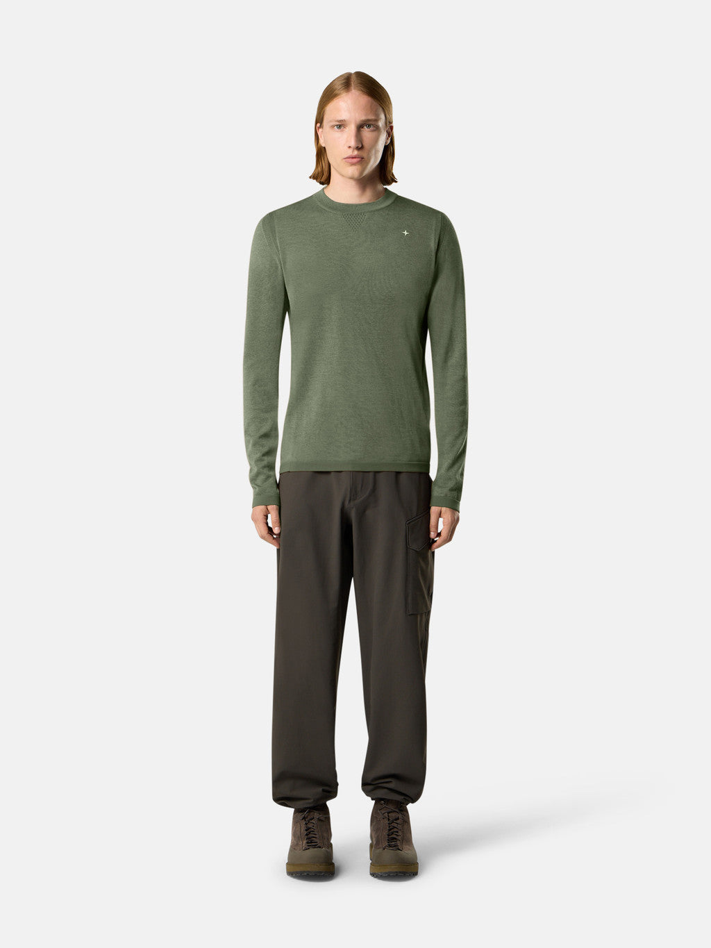 5100038 PRIMALOFT  BIO  RECYCLED POLYESTER / WOOL_STONE ISLAND STELLINA