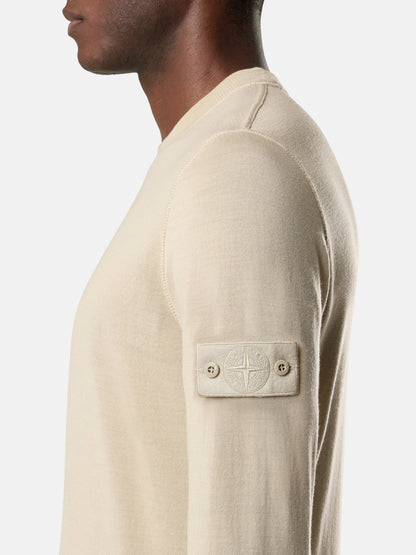 5100074 PURE LIGHT RWS WOOL_STONE ISLAND GHOST