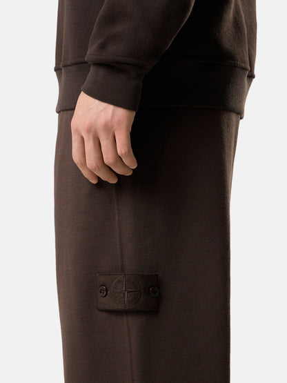 6200009 COTTON WOOL FLEECE_STONE ISLAND GHOST