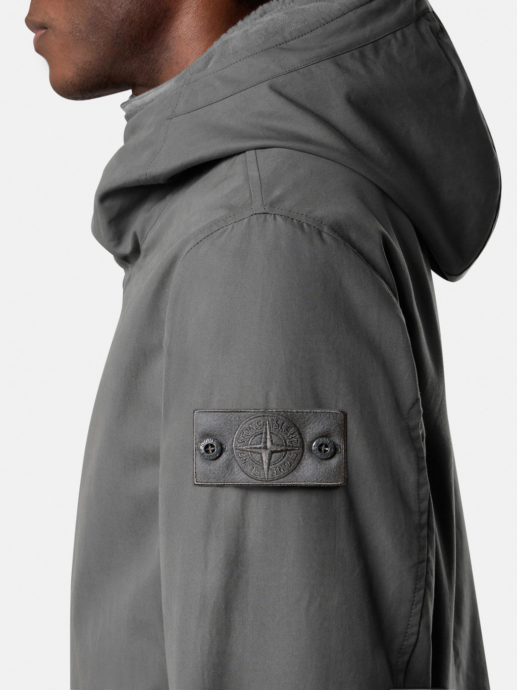 7100019 WEATHERPROOF COTTON CANVAS_STONE ISLAND GHOST