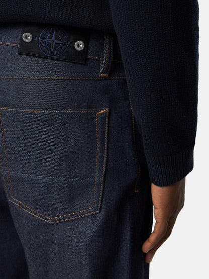 J100005 INDIGO DENIM-RAW