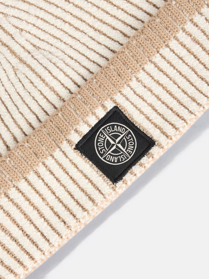 N100003 MIXED FABRIC VANISE FULL RIB RWS WOOL