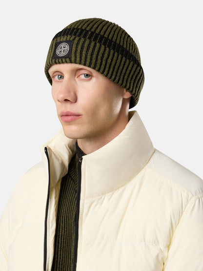 N100003 MIXED FABRIC VANISE FULL RIB RWS WOOL