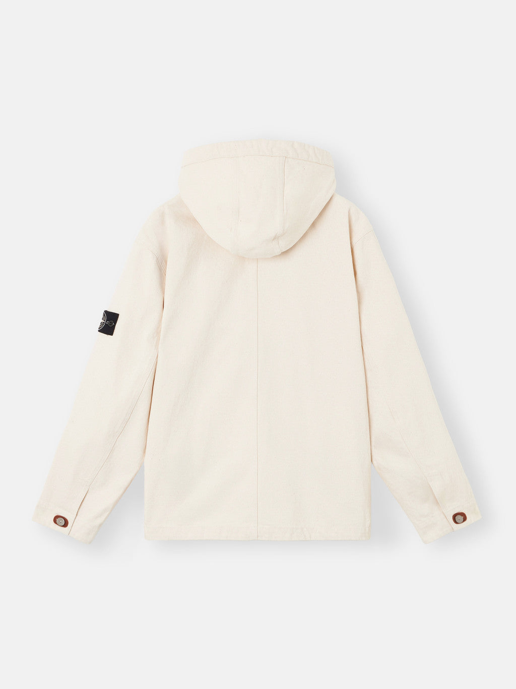 Q100001 NATURAL COTTON GABARDINE_STONE ISLAND RAW BEAUTY