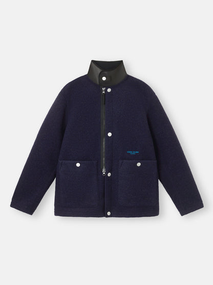 Q100020 FELTED WOOL POLYESTER_STONE ISLAND MARINA