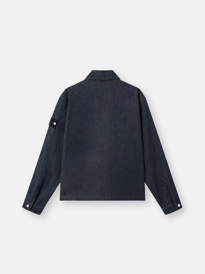 Q100027 INDIGO DENIM-RAW