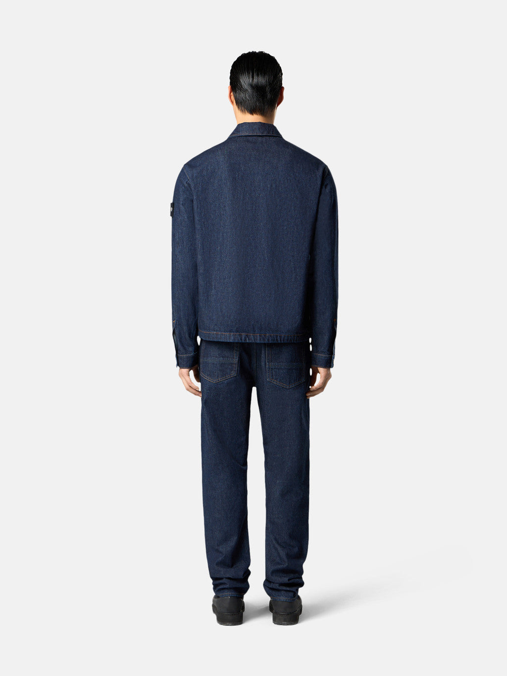 Q100027 INDIGO DENIM-RINSED